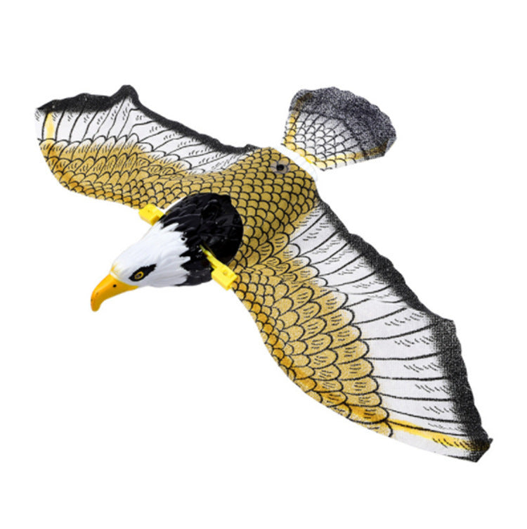 Simulation Bird Cat Interactive Pet Toys Hanging Eagle Flying Teasering Play