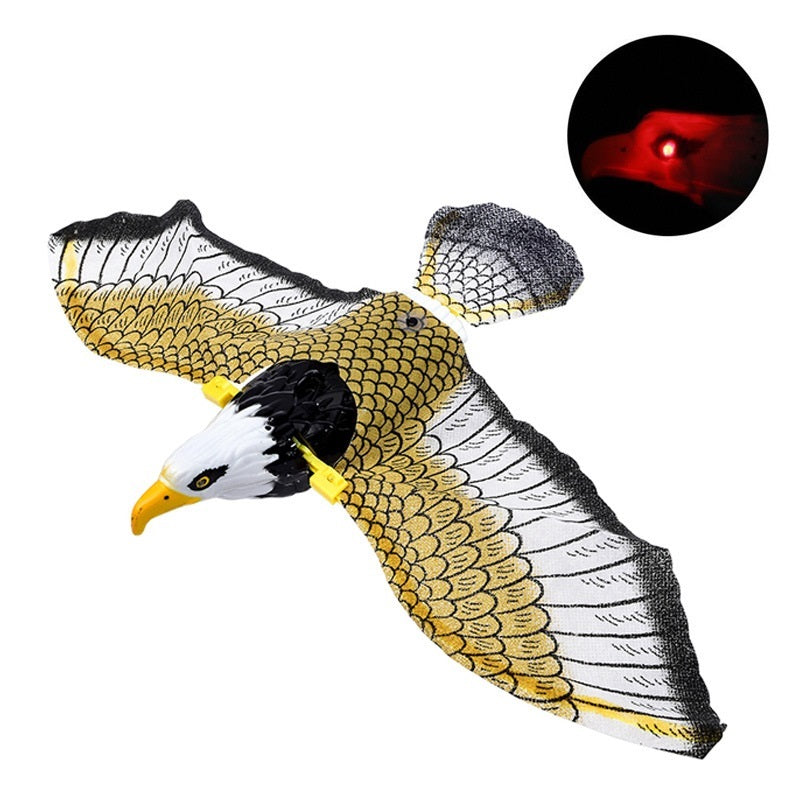Simulation Bird Cat Interactive Pet Toys Hanging Eagle Flying Teasering Play