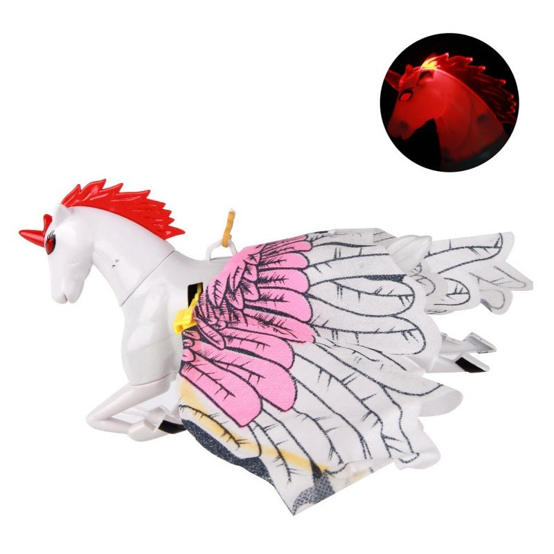 Simulation Bird Cat Interactive Pet Toys Hanging Eagle Flying Teasering Play