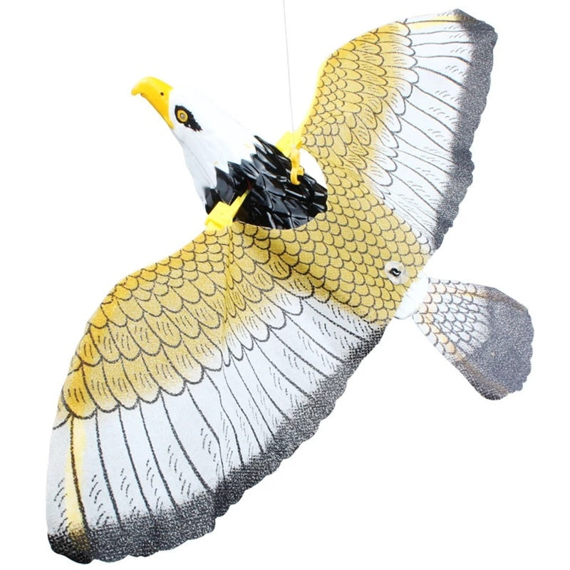 Simulation Bird Cat Interactive Pet Toys Hanging Eagle Flying Teasering Play